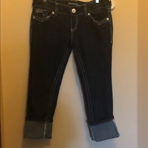 Juniors Amethyst Jeans size 5 Capris